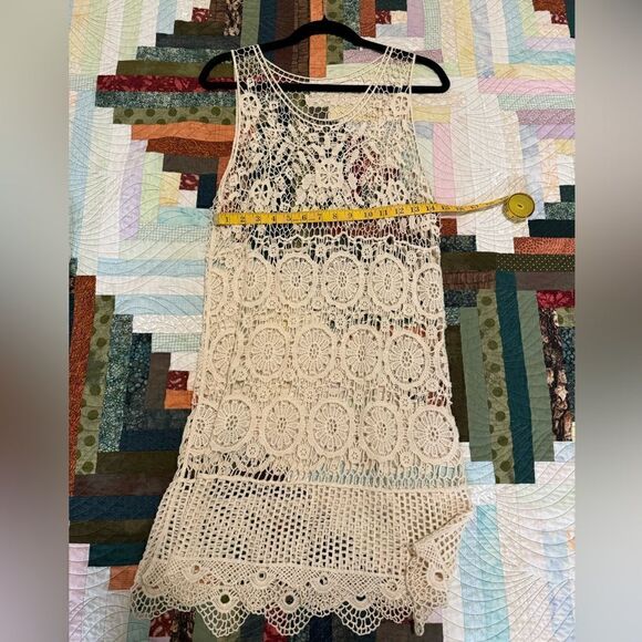 Crocheted Mini Dress - Picture 5 of 6